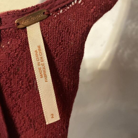 Free People Daisy Lace Fit and Flare Dress Size 2 - Picture 2 of 6